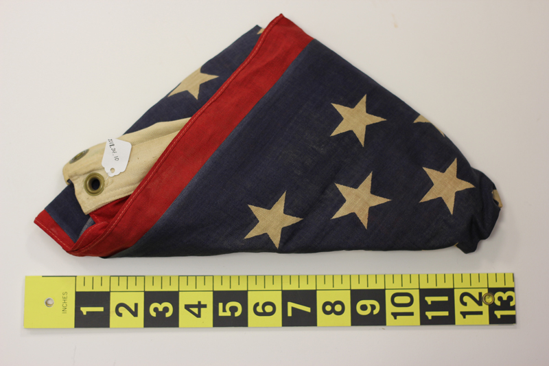 Antonucci casket flag